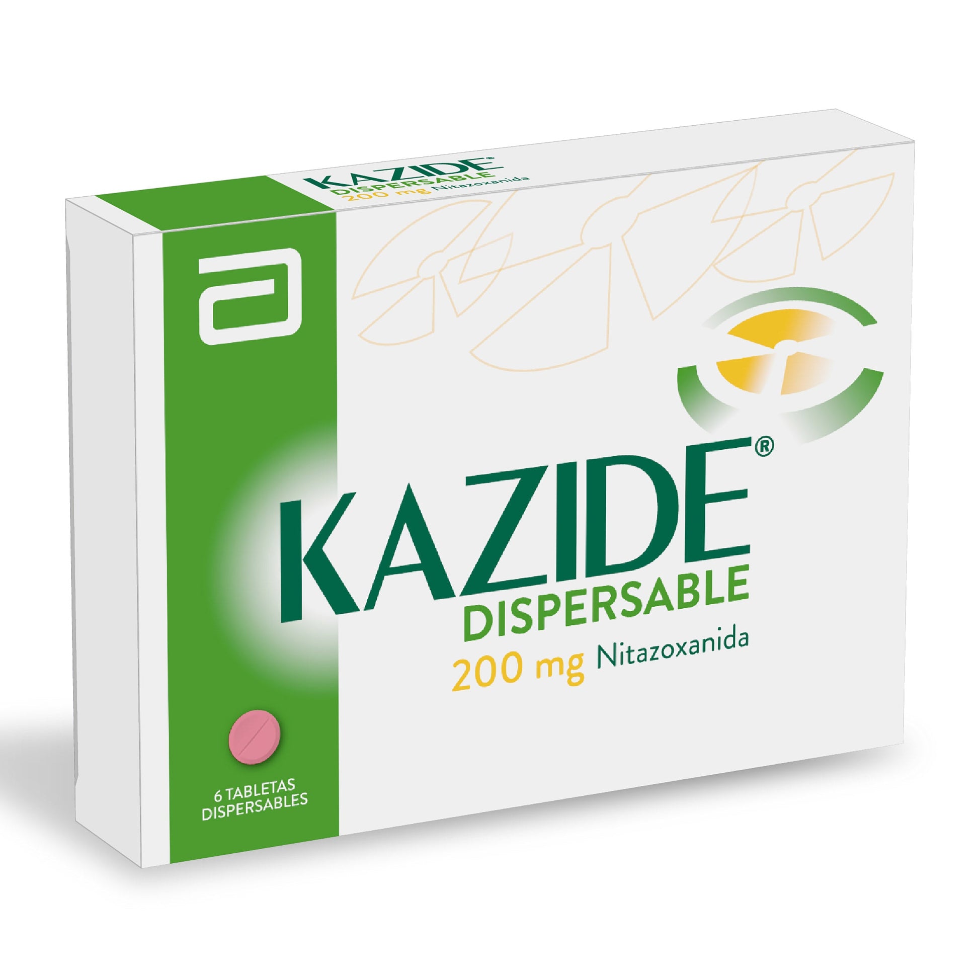 Kazide 200 mg 6 Tabletas