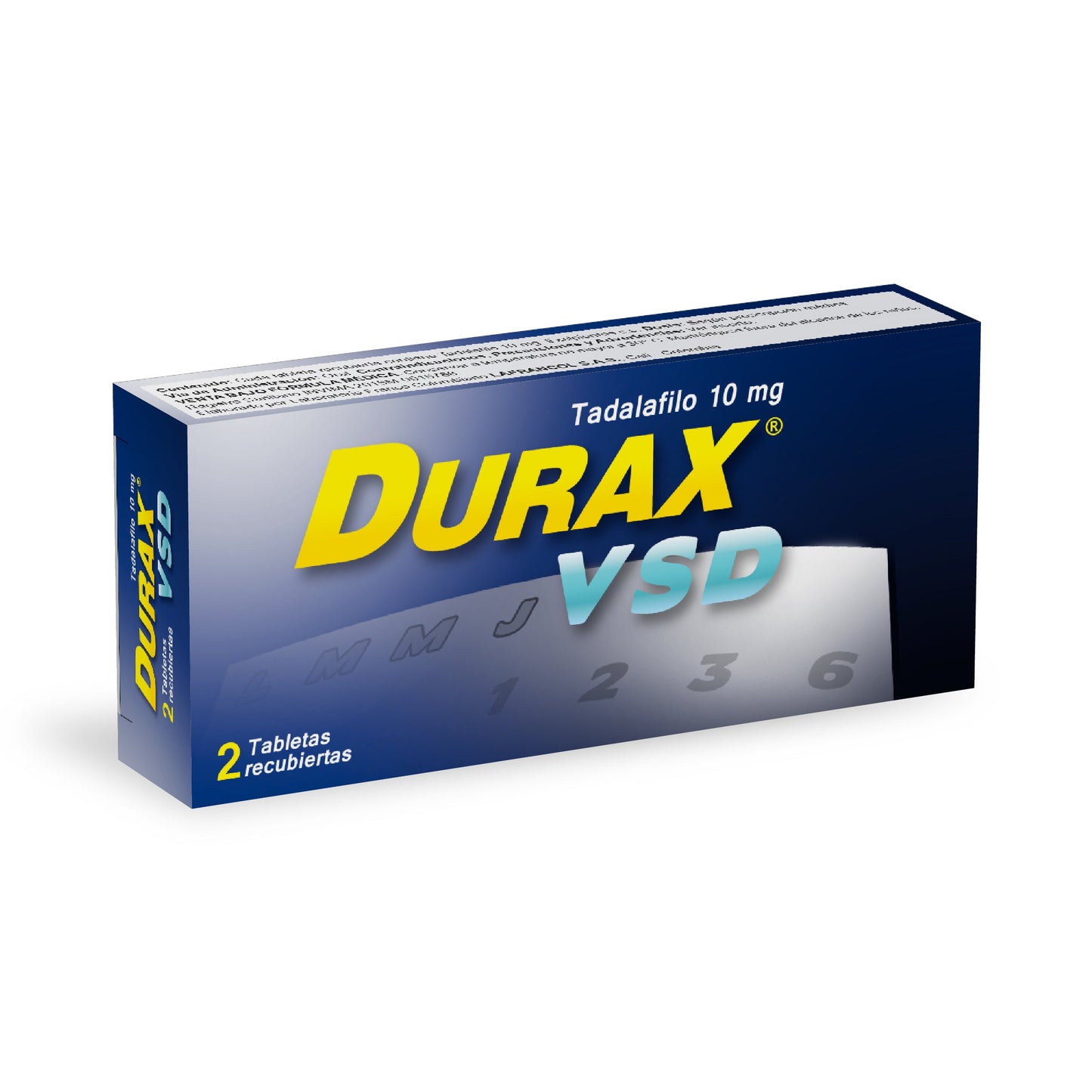 Durax Vsd 10 mg 2 Tbs