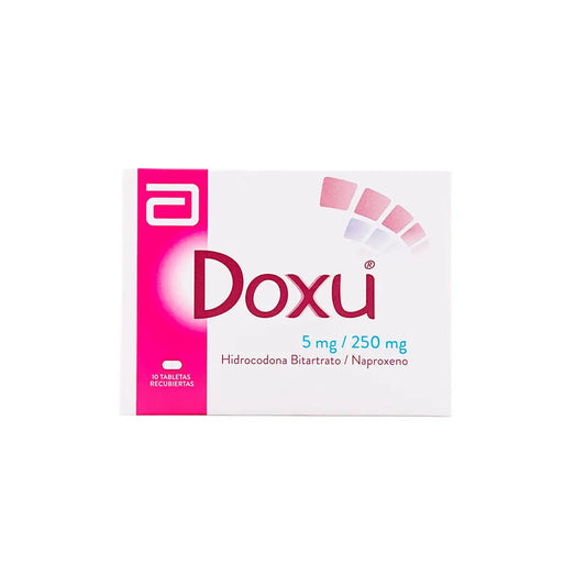 Doxu 5/250mg 10 Tabletas