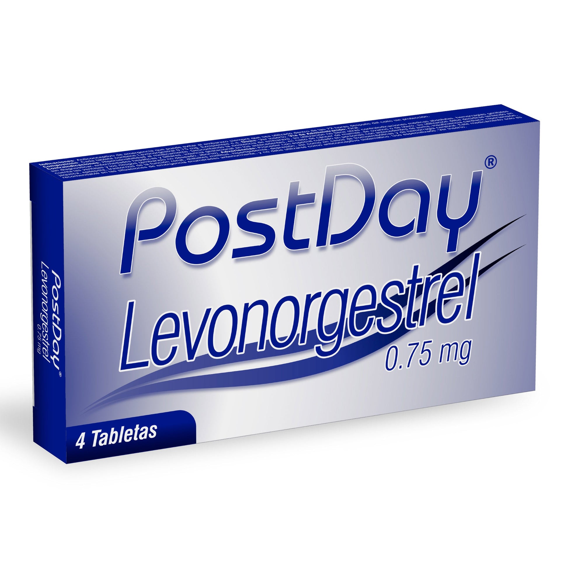Postday 0.75mg 4 Tbs (p)34830(sc)