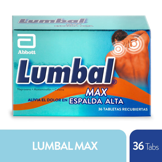 Lumbal Max 36 Tabletas