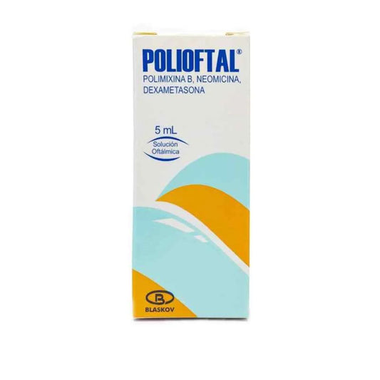 Polioftal Solución Oftálmica 5 Mililitros