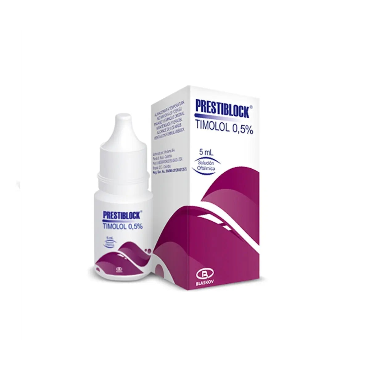 Prestiblock Timolol 0,5% Solución Oft 5ml