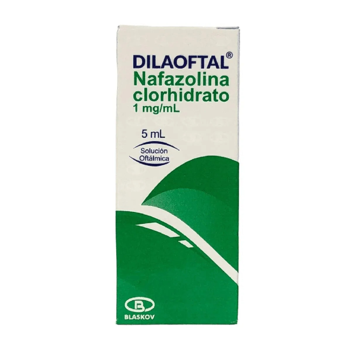 Dilaofital Nafazolina Solución Oftálmica 5 Mililitros