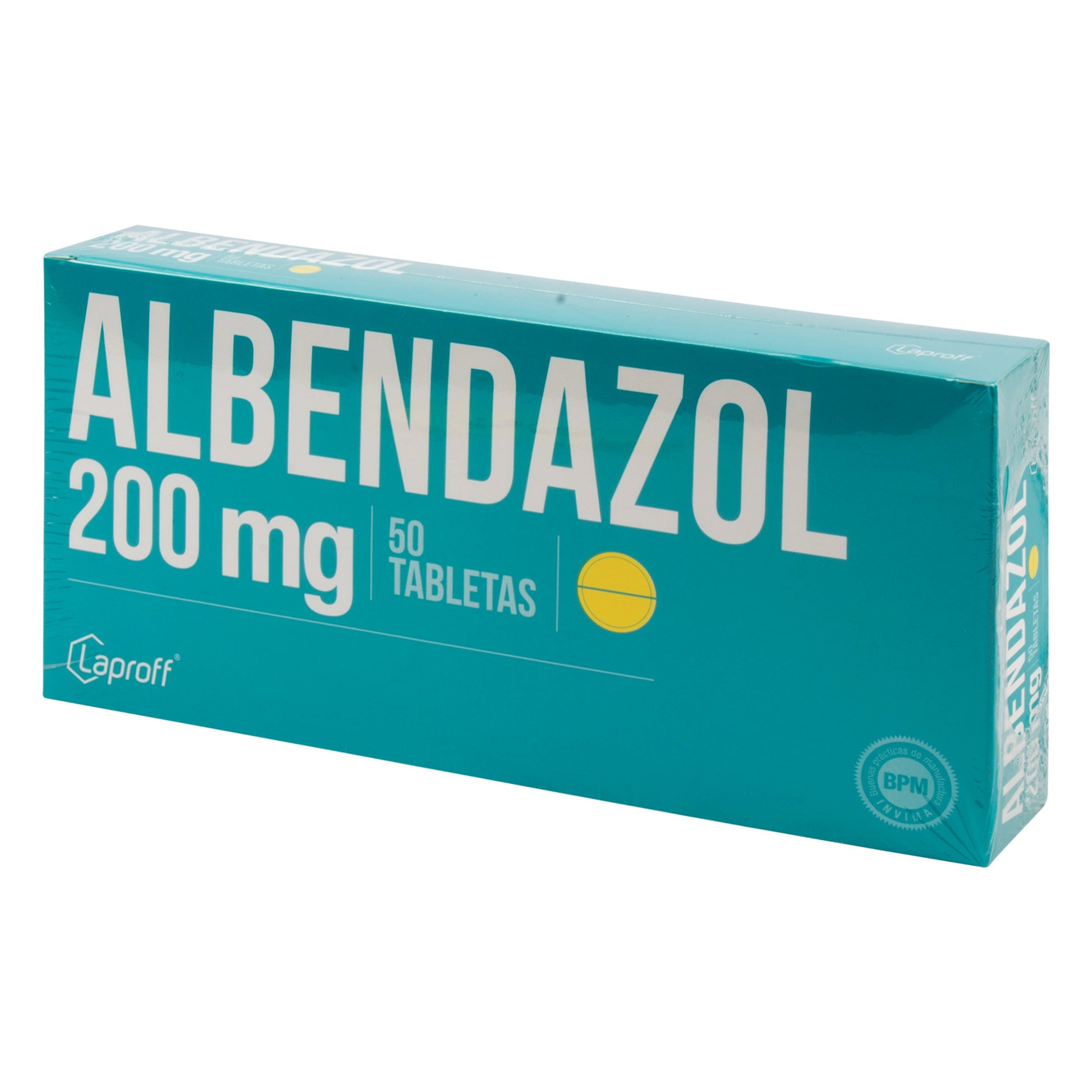 Albendazol 200 mg 50 Tabletas Lp