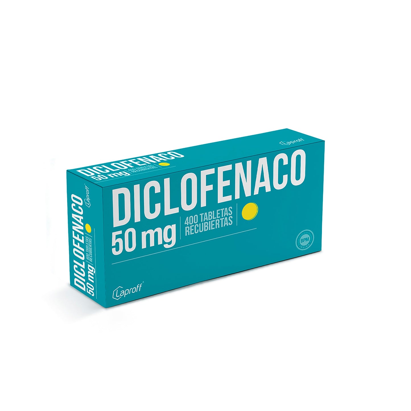 Diclofenaco 50 mg 400 Tabletas Lp