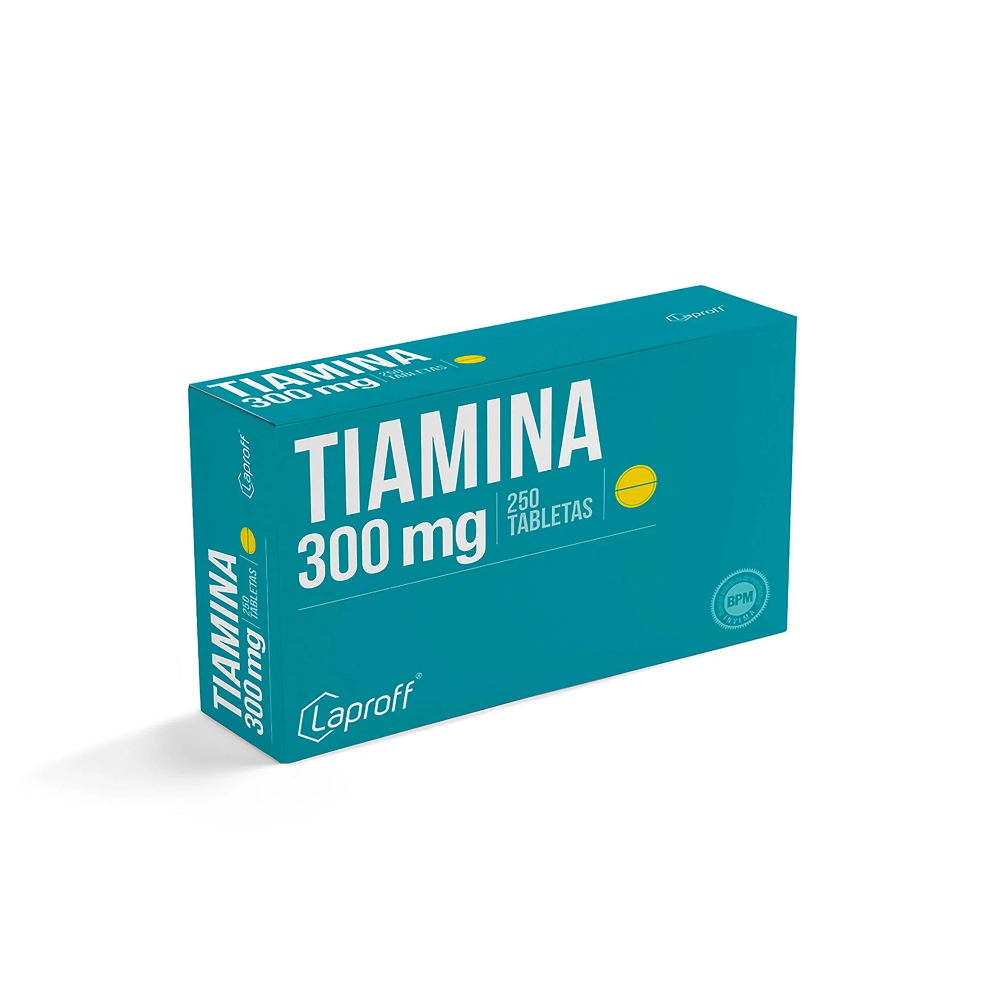 Tiamina 300 mg 250 Tabletas Lp