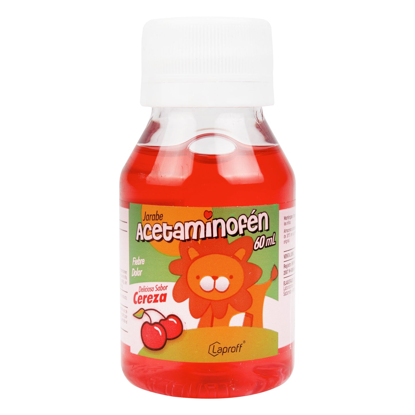Acetaminofén 150 mg Jarabe 60 ml Lp