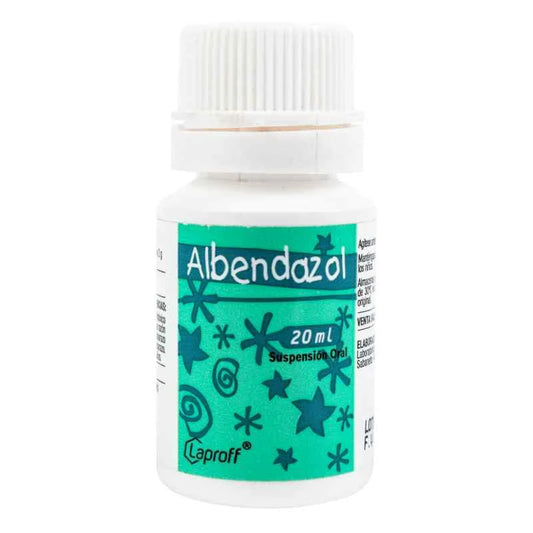 Albendazol Suspensión 20 ML