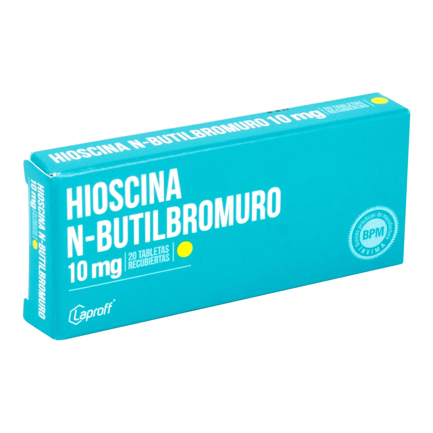 Hioscina N-butil Bromuro 10 mg 20 Tbs Lp