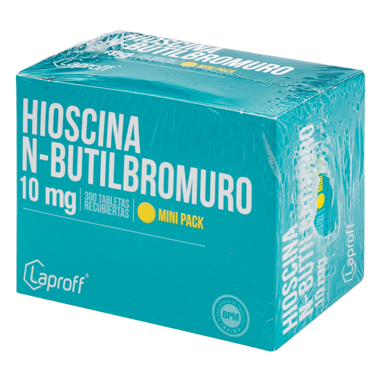 Hioscina N-butil Bromu.10mg 300tbs Lp(a)