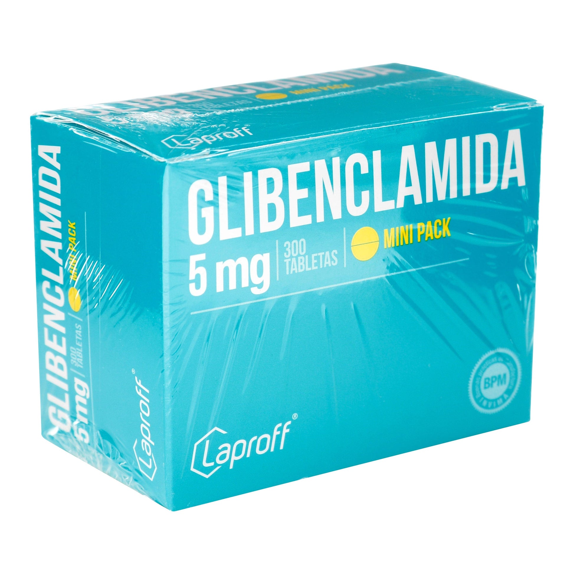 Glibenclamida 5 mg 300 Tbs Lp