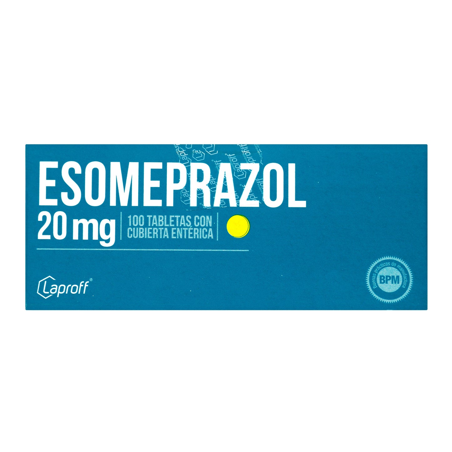 Esomeprazol 20 mg 100 Tbs