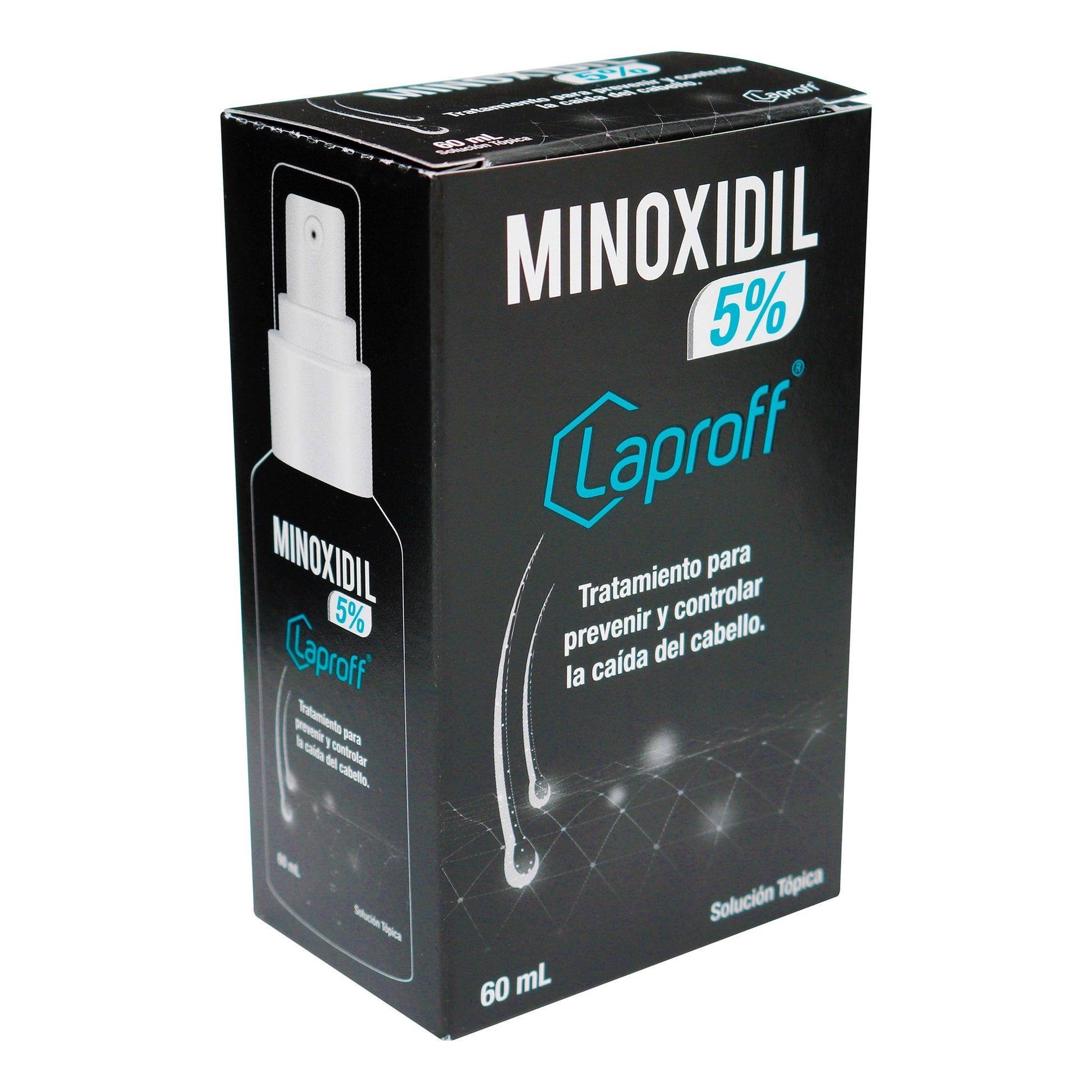 Minoxidil 5% Solución Tópico 60 ml Lp