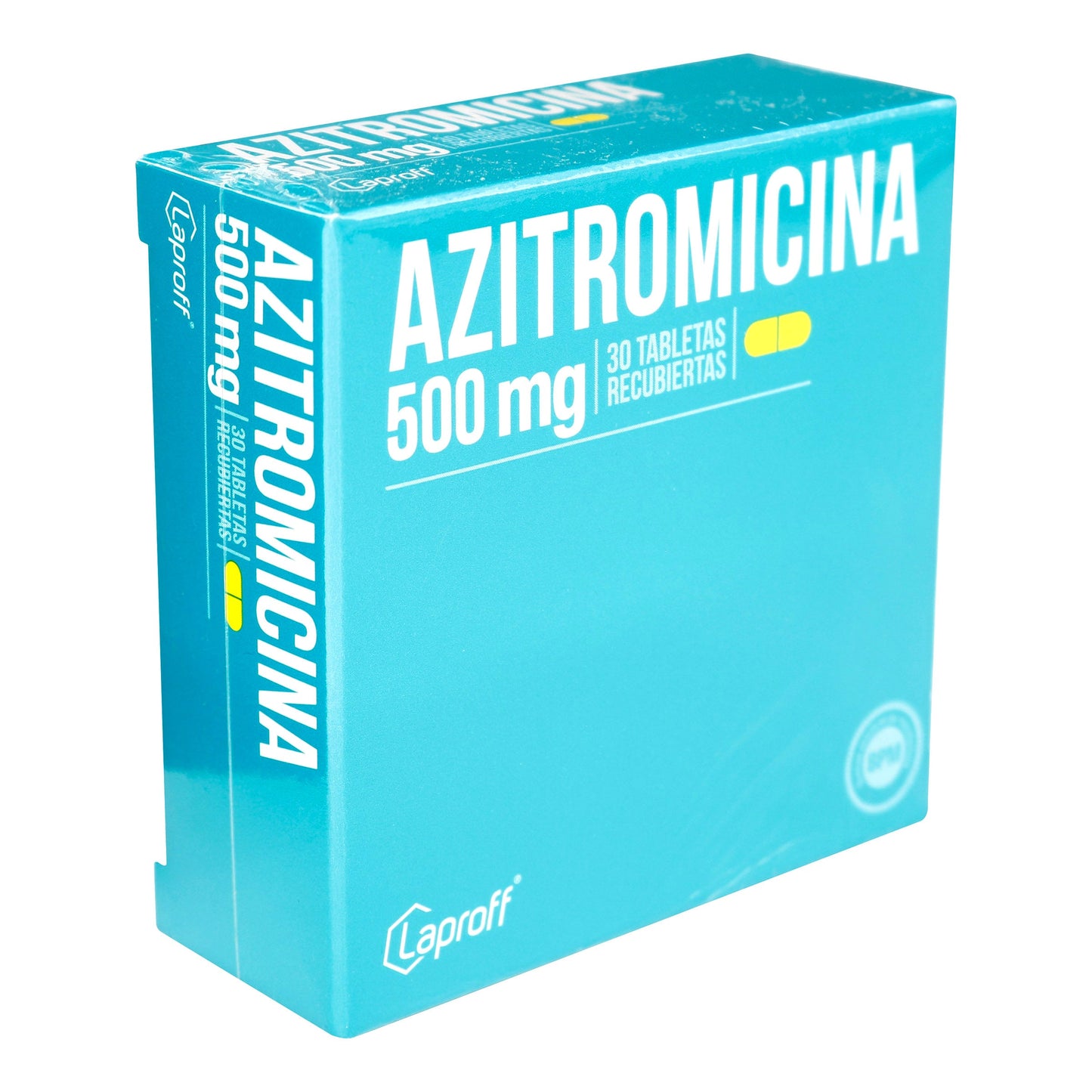 Azitromicina 500 mg 30 Tabletas Lp
