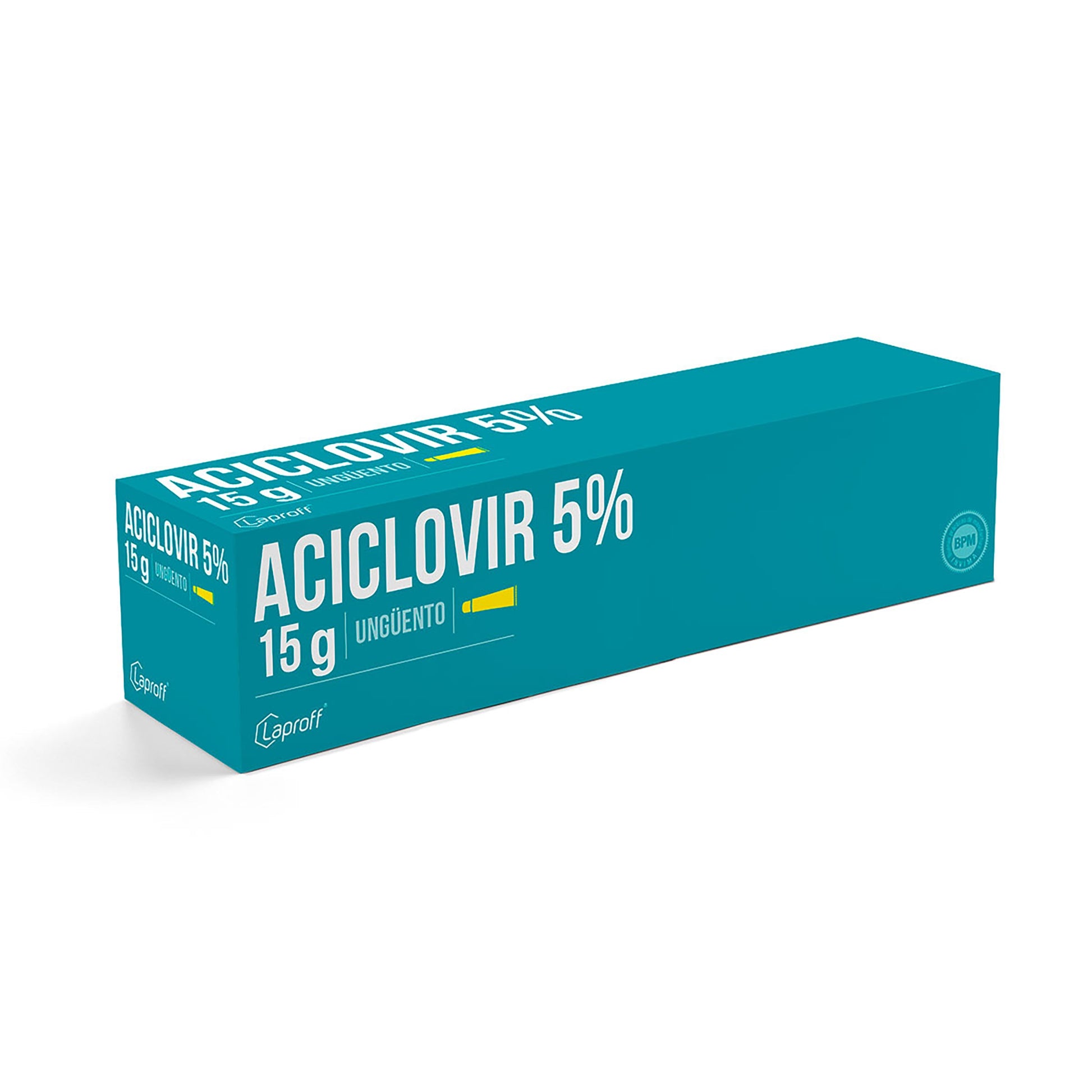 Aciclovir 5% Ungüento 15 gr Lp