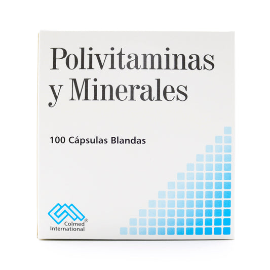 Polivitaminas Y Minerales 100 Cápsula Pc