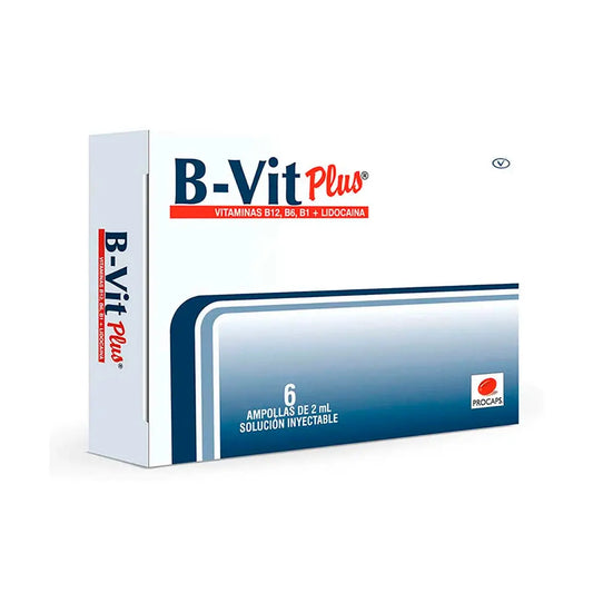 B-vit Plus 6 Ampollas