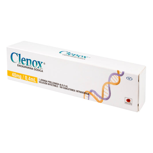 Clenox 40 mg 1 Jeringa Prellenada (e2)