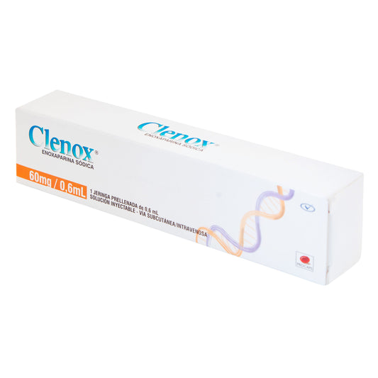 Clenox 60 mg 1 Jeringa Prellenada (e67)