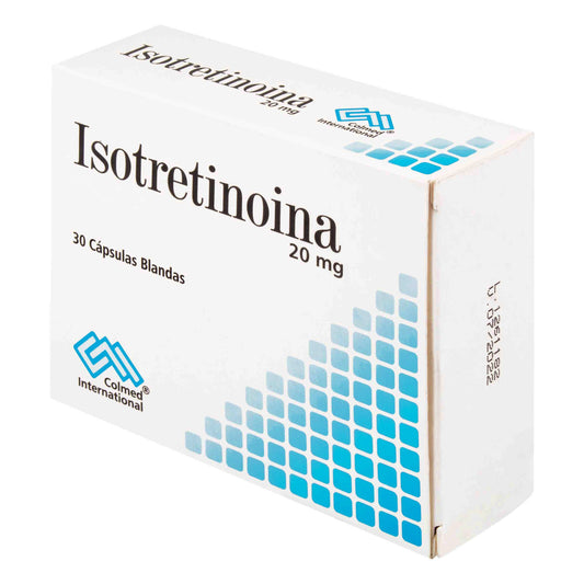 Isotretinoina 20 mg 30 Cápsulas Pc(a)