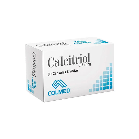 CalcioITRIOL 0.50 mcg 30 Cápsulas Pc