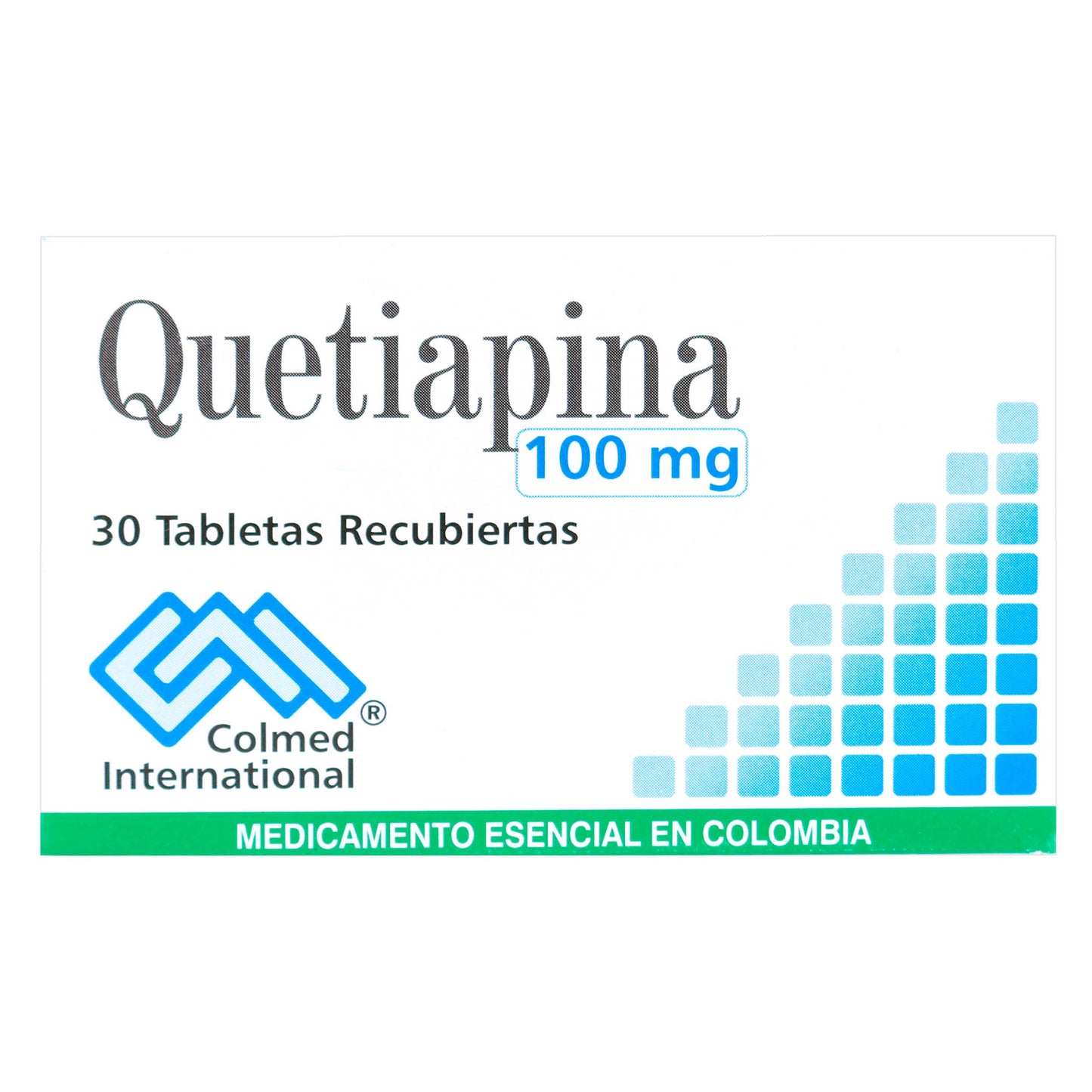 Quetiapina 100 mg 30 Tbs Pc(p)43650