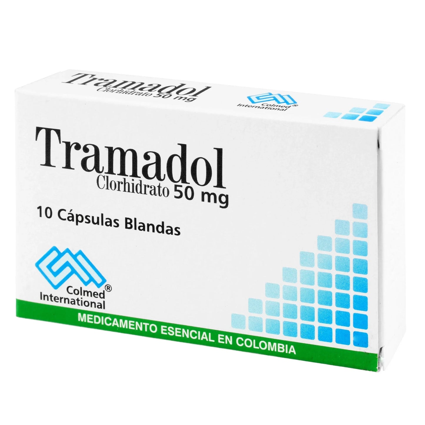 Tramadol 50 mg 10 Cápsulas Pc