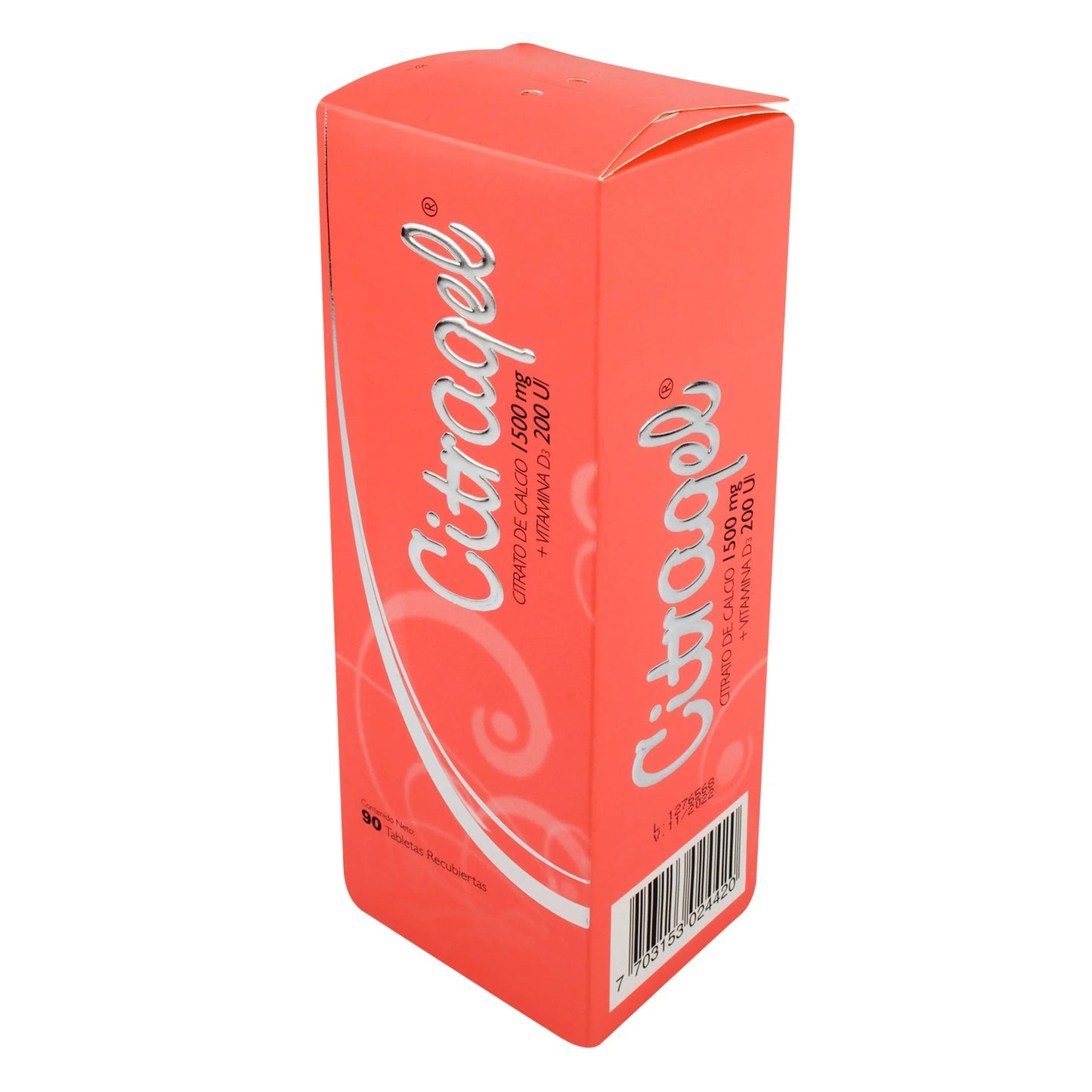 Citragel 1500 mg/200 UI 90 Tbs Recubi