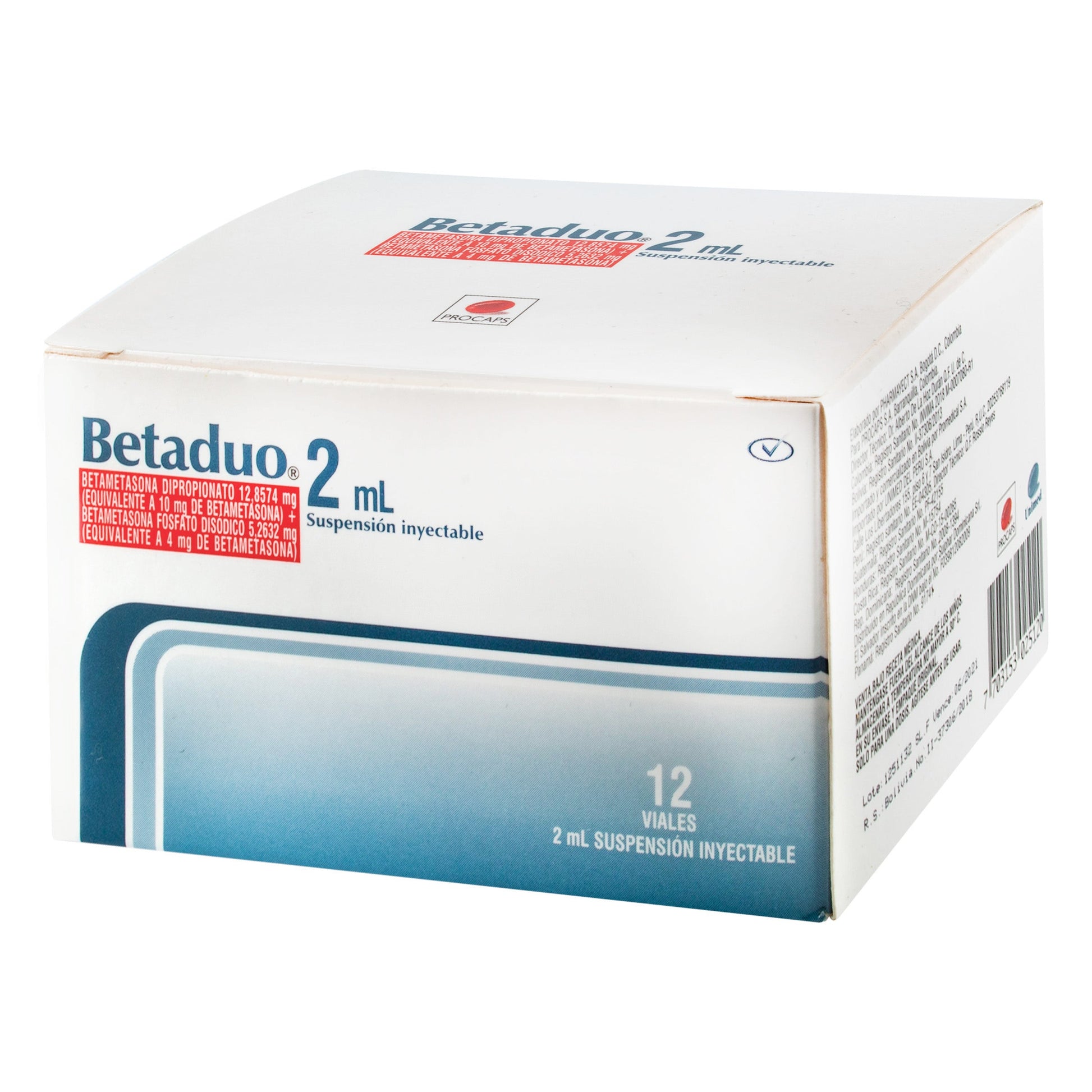 Betaduo Vial 2 ml 12 Uds (a)