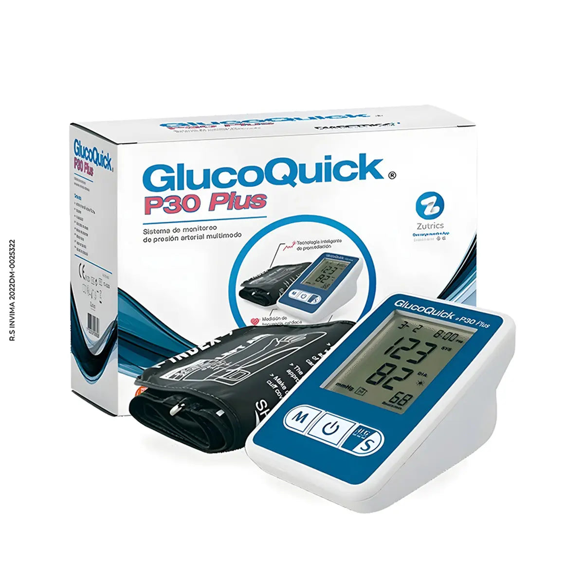 Tensiómetro gLUCOQUICK P30 Plus (a)