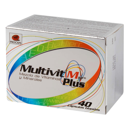 Multivitamínico M Nf Plus 40 Cápsula