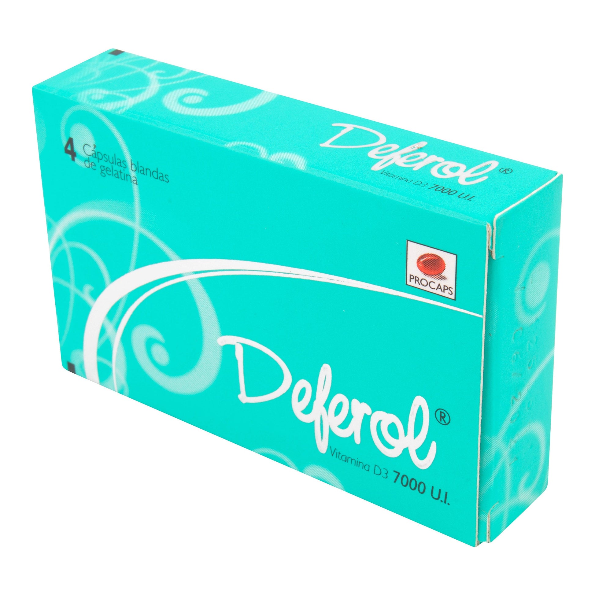 Deferol 7000 UI 4 Cápsulas