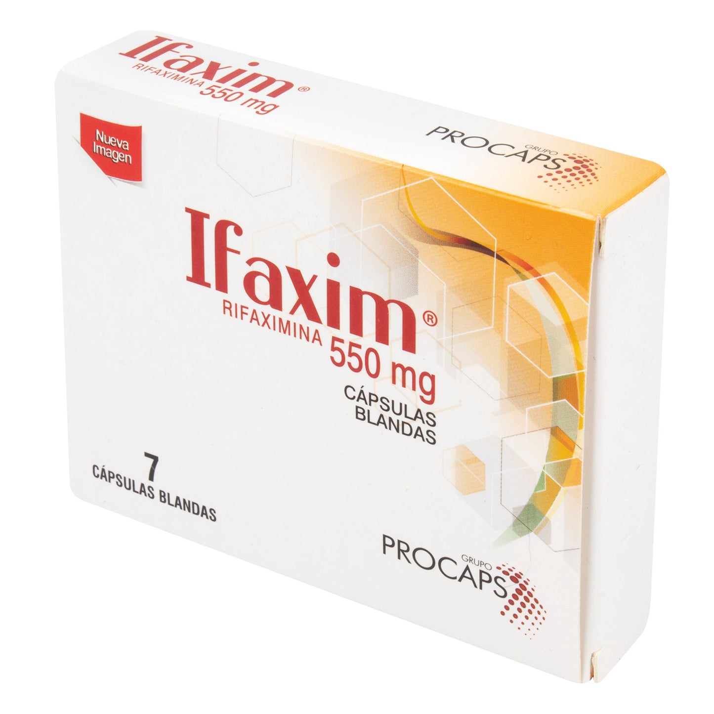 Ifaxim 550 mg 7 Cápsulas