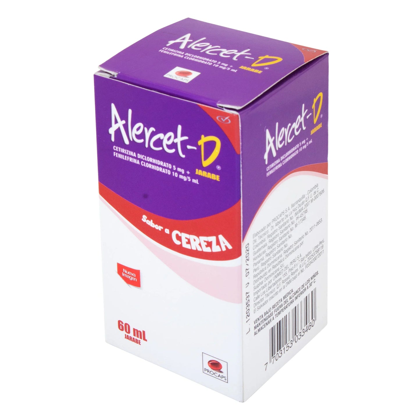 Alercet D Jarabe 60 ml (3%+)(pae)
