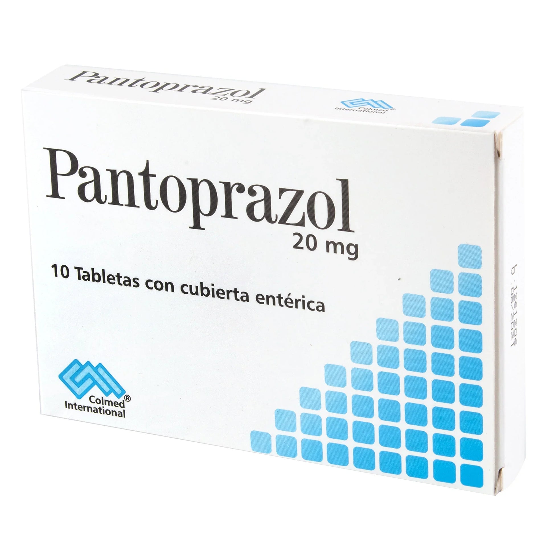 Pantoprazol 20 mg /10 Tabletas
