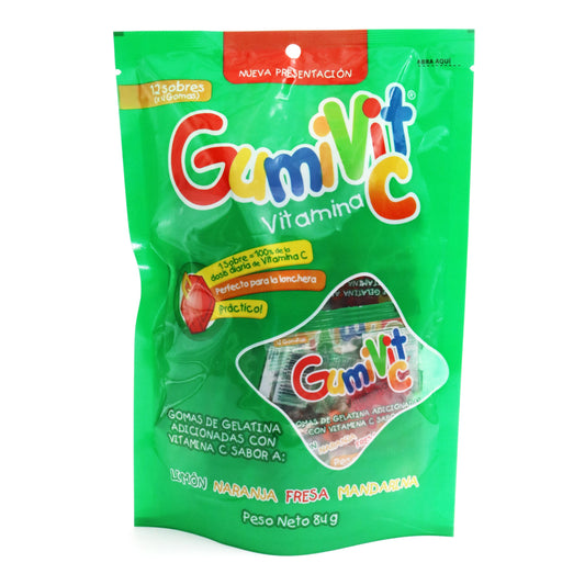 gOMAS gUMIVIT C Bolsa 12 Sbs Minpack