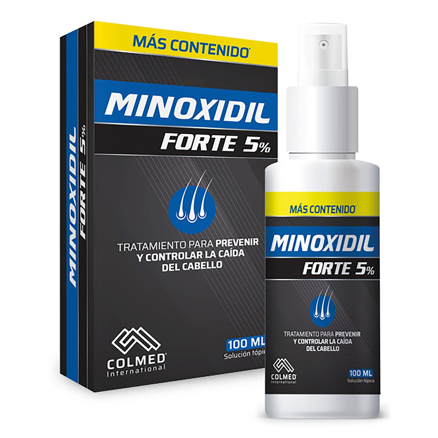 Minoxidil Forte X100ml Colmed