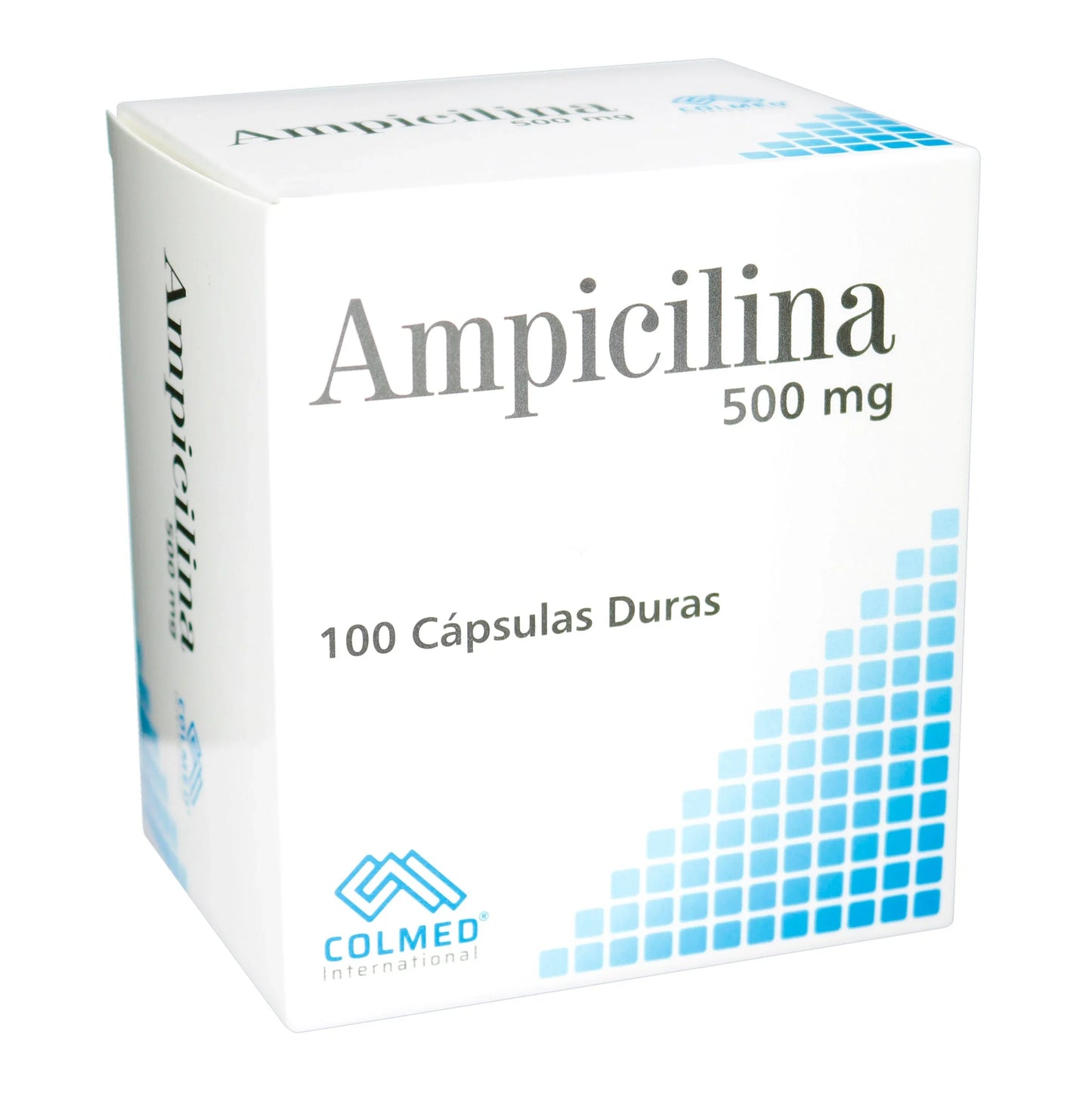 Ampicilina 500 mg Caja 100 Cápsula Pc