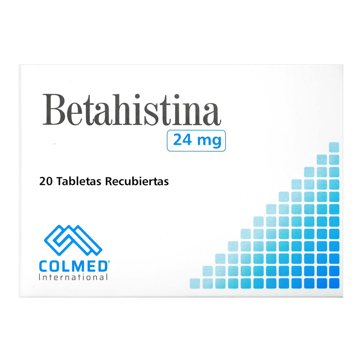 Betahistina 24 mg X 20 Tabletas Colmed
