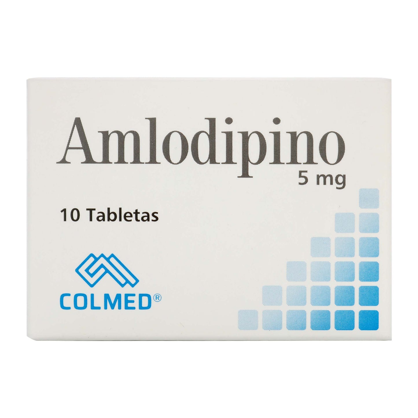 Amlodipino 5 mg 10 Tbs Pc