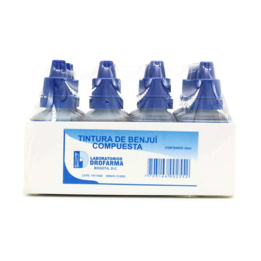 Tintura De Benjui 20 ML 12 Unidades Drofarma