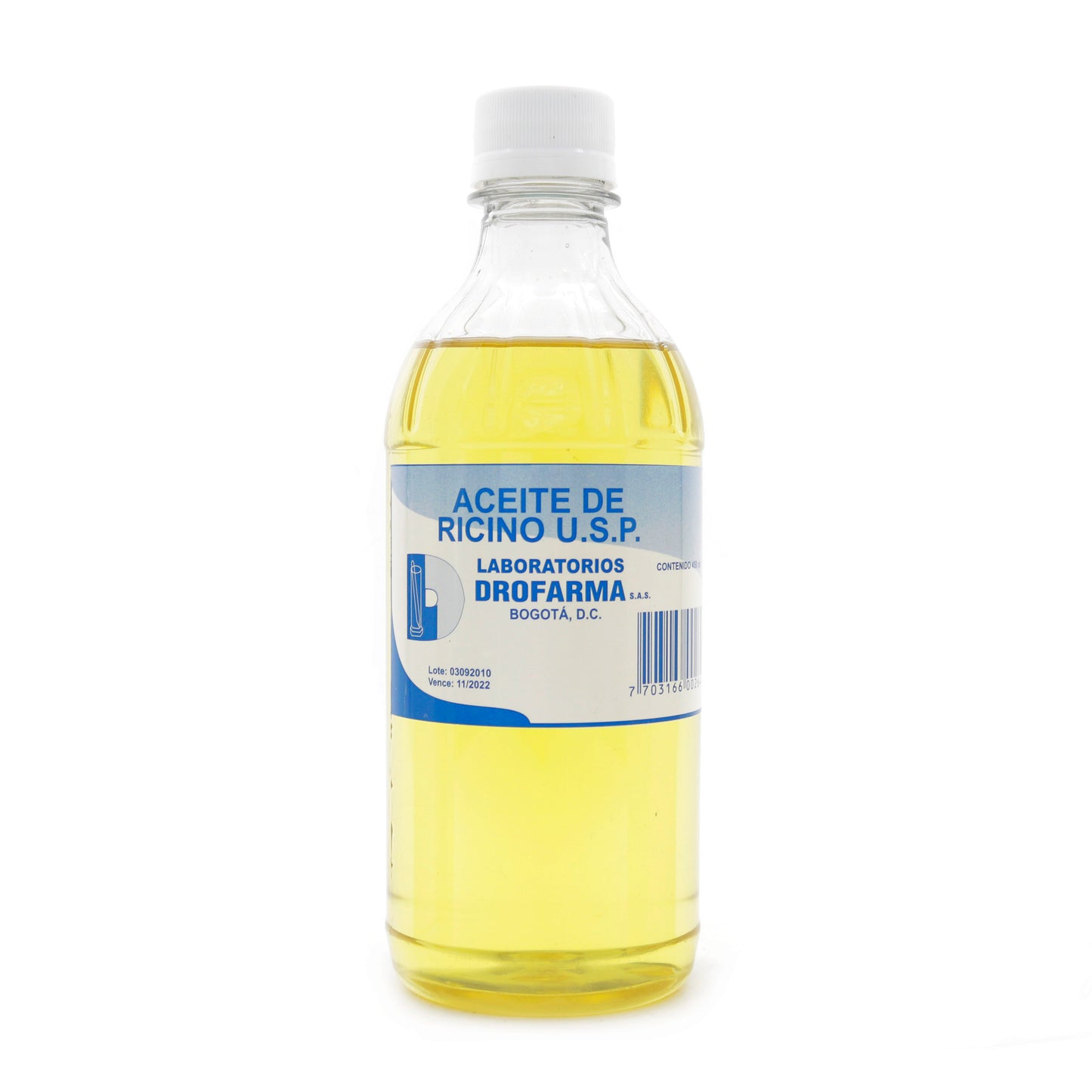 Aceite De Ricino 450 ML Drofarma