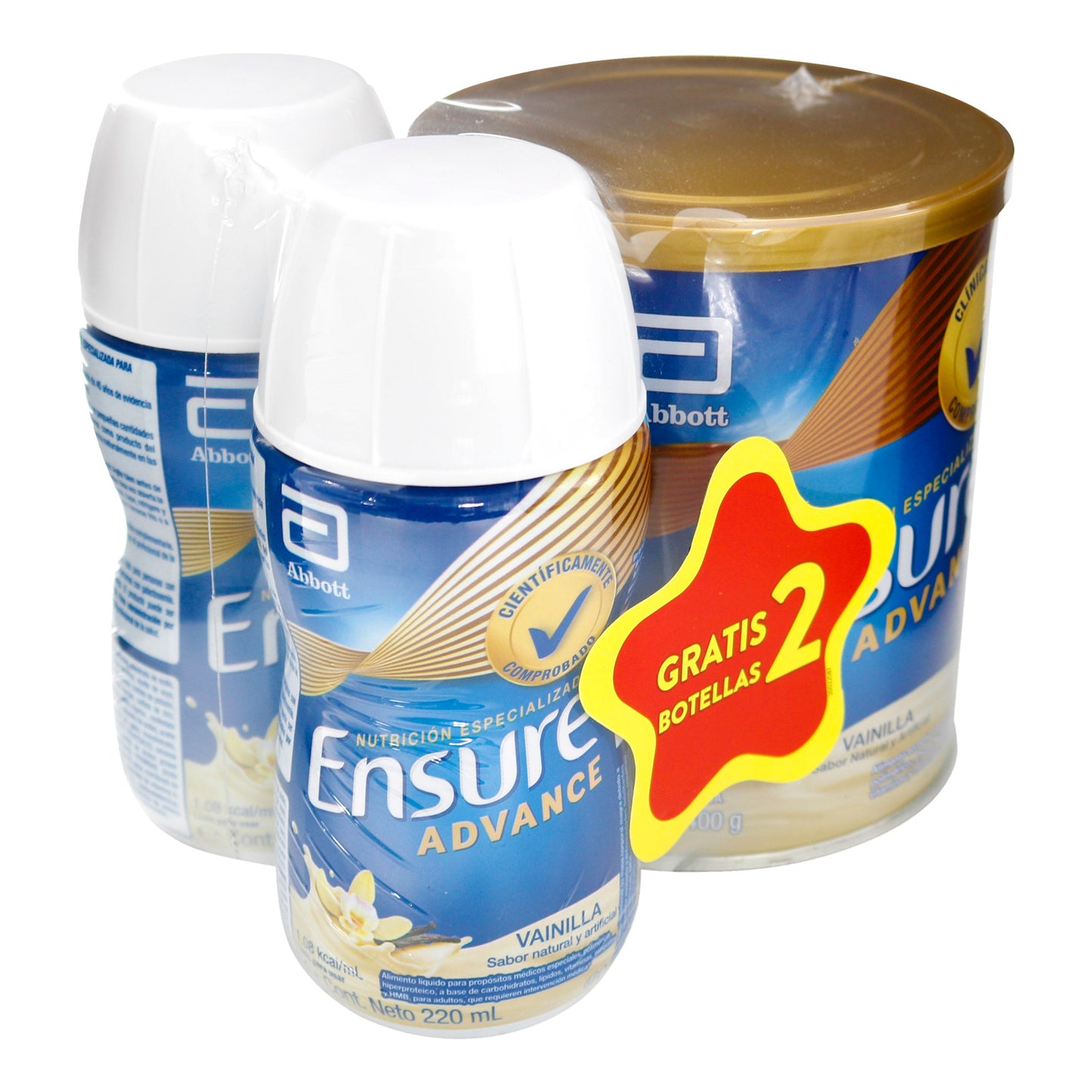Ensure Advan Vaini 400g Gotas 2 Botella