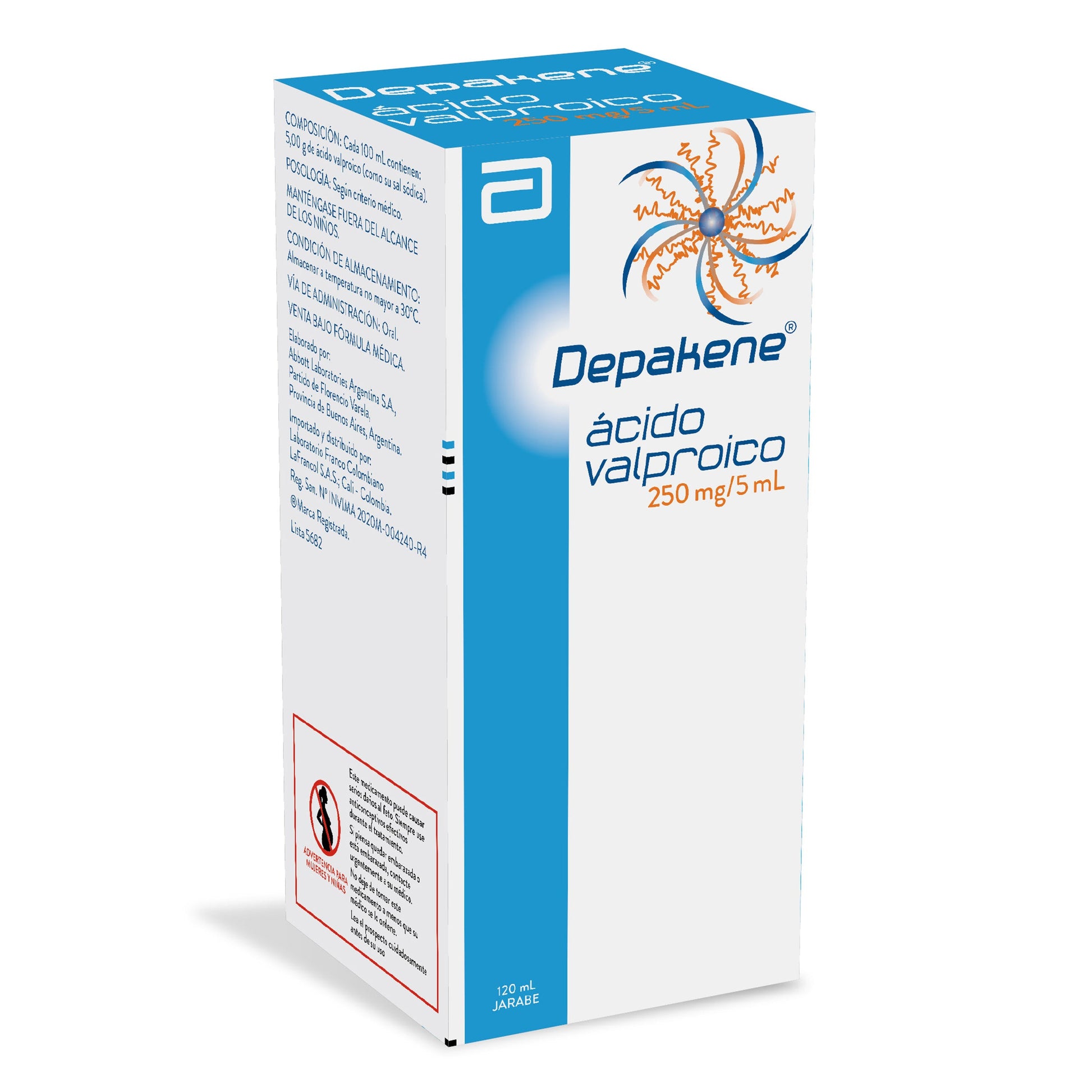 Depakene Jarabe 120 ml