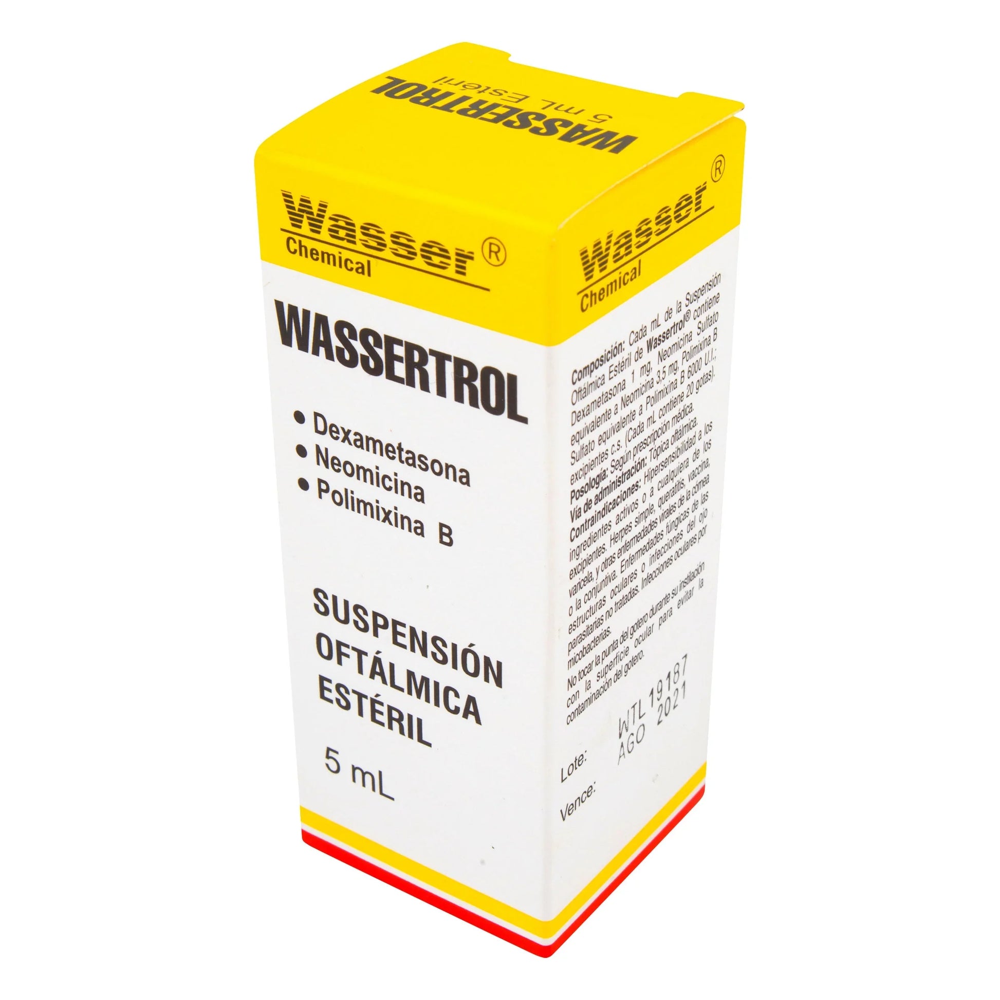 Wassertrol Gotas Oftálmico ml