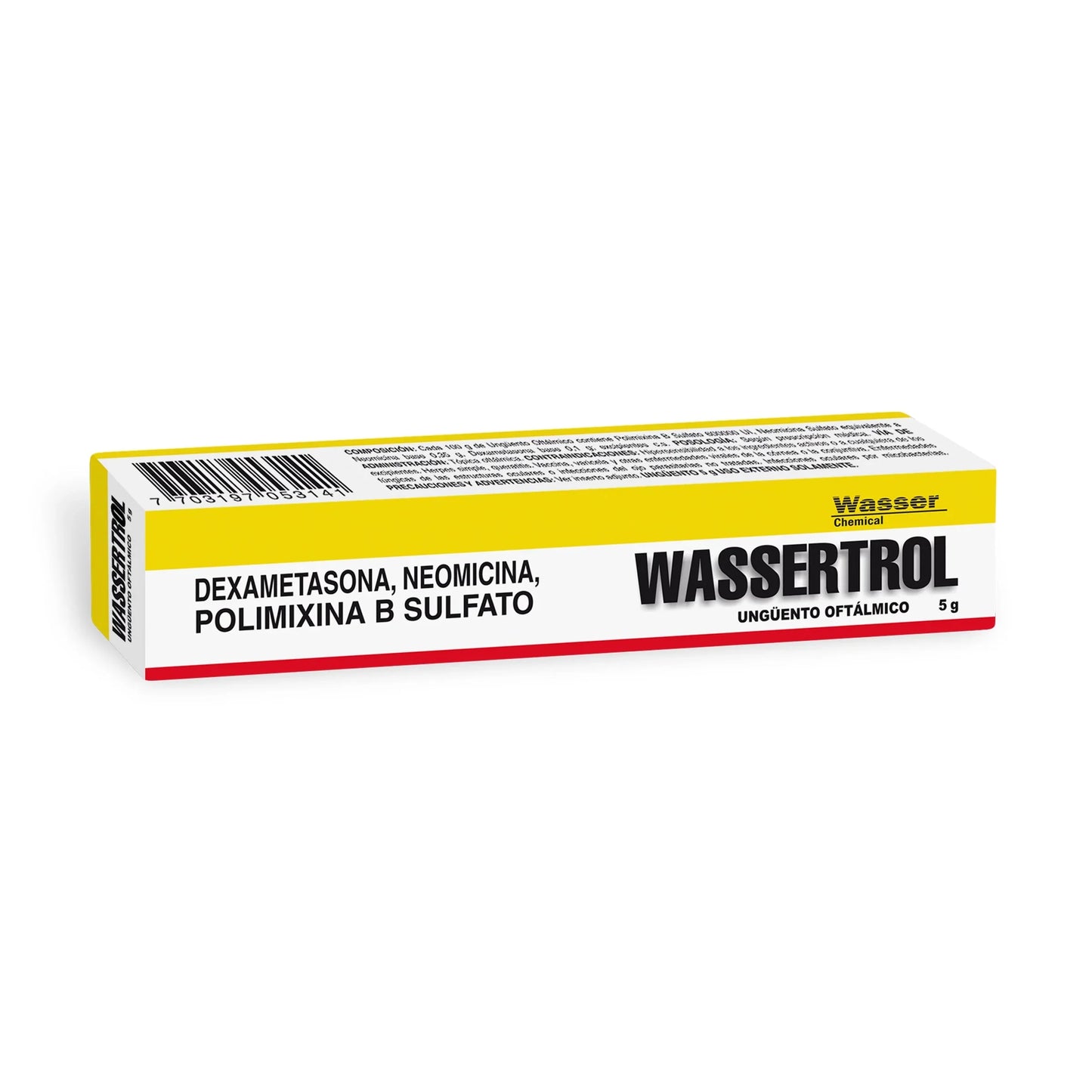 Wassertrol Ungüento OftálmicoICO 5 gr