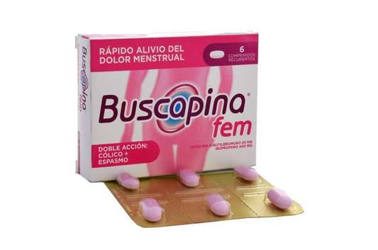 Buscapina Fem 6 Tabletas