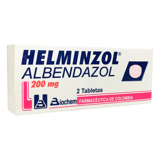 Helminzol 2 Tabletas