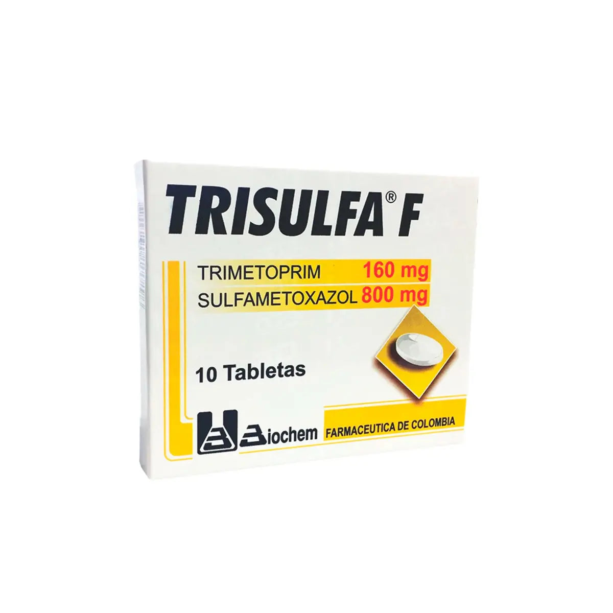 Trisulfa-f 10 Tabletas
